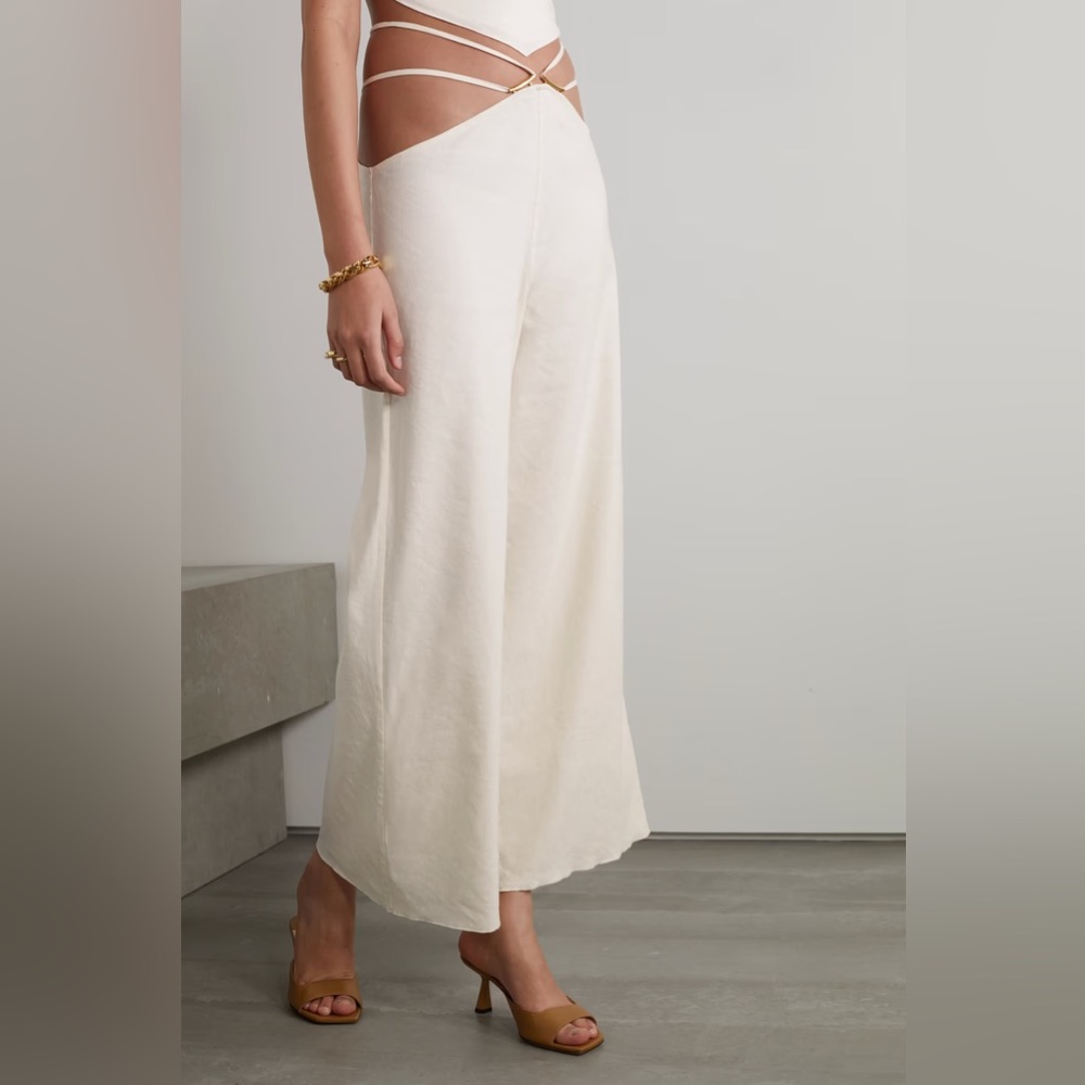 Cult Gaia Tessa Linen Pant
